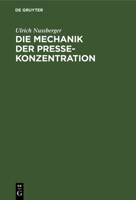 Die Mechanik Der Pressekonzentration 3110019752 Book Cover