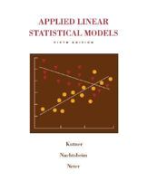 Applied Linear Regression Models 0072386916 Book Cover