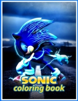 SΟNΙC COLORING BOOK: Jumbo SΟNΙC Coloring Book For Fans, Kids, Adults With 50 Unofficial Premium Images To Color, Relax And Have Fun. Great Gift Idea B09T63D3S2 Book Cover