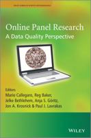 Online Panel Research: A Data Quality Perspective 1119941776 Book Cover