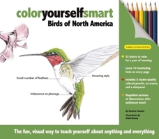 Color Yourself Smart: Birds of North America 1607102188 Book Cover