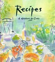 Recipes: A Notebook for Cooks 0948751029 Book Cover