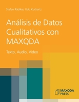 Análisis de Datos Cualitativos con MAXQDA: Texto, Audio, Video 3948768099 Book Cover