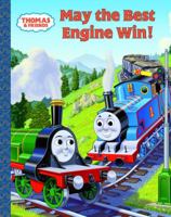 Thomas & Friends: May the Best Engine Win (Little Golden Book) 0375838422 Book Cover