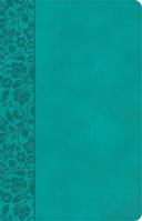 NASB Large Print Personal Size Reference Bible, Teal LeatherTouch, Indexed 1087757827 Book Cover