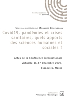 Covid19, pandémies et crises sanitaires, quels apports des sciences humaines et sociales ? (French Edition) 2342363494 Book Cover