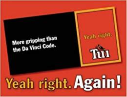 Yeah right. Again! Tui 1869710975 Book Cover