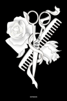 Notebook: Notizbuch Friseur,Friseurin in Ausbildung. Geschenk Geselle Meister. 120 Seiten Liniert ca. DIN A 5 leer 1693344211 Book Cover