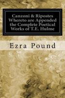 Canzoni; & Ripostes of Ezra Pound 1535048832 Book Cover