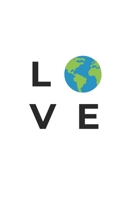 Love: Graph Paper Notebook 6x9 inches with 120 pages 1706536321 Book Cover