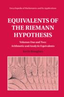 Equivalents of the Riemann Hypothesis 2 Hardback Volume Set 1108290787 Book Cover