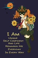 I Am Unique Self Confident and Life Rewards Me Everyday In Every Way: Journals To Write In Notebook Blank Lined Pages Wide Ruled Gift To Uplift 1698810458 Book Cover