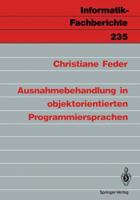 Ausnahmebehandlung in Objektorientierten Programmiersprachen 3540524673 Book Cover