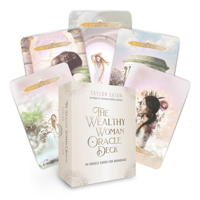 The Wealthy Woman Oracle Deck: Divine Guidance and Empowerment for Prosperity (44 Full-Color Cards and 96-Page Guidebook) 0645885029 Book Cover