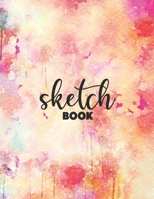 Sketchbook Journal for Girls: 120 Pages of 8.5x11 Blank Paper for Drawing, Sketching and Creative Doodling. Personalized Artist Notebook and Sketchbook Journal 1673502083 Book Cover