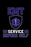 Inspirational Emergency Medical Technician (EMT) Theme Notebook 1661395236 Book Cover