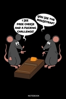 Notebook: Lustiges K�se Notizbuch mit Maus f�r K�se S�chtige Geschenk K�severk�ufer Notizen zu Schweizer K�se Fondue Rezepte Low Carb Koch Heft K�sekuchen Reisetagebuch Block I Gr��e 6 x 9 I Liniert I 1692247832 Book Cover
