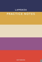 Lambada Practice Notes: Cute Stripped Autumn Themed Dancing Notebook for Serious Dance Lovers - 6x9 100 Pages Journal 1705889824 Book Cover