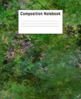 Composition Notebook: Green Grunge Distressed Abstract 1691323950 Book Cover