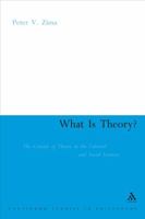 What is Theory?: Cultural Theory as Discourse and Dialogue 0826490506 Book Cover