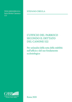 L'Ufficio del Parroco Secondo Il Dettato del Canone 522: Per Un'analisi Della Nota Della Stabilita Nell'ufficio E del Suo Fondamento Ecclesiologico 8878394203 Book Cover