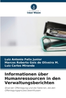 Informationen über Humanressourcen in den Verwaltungsberichten (German Edition) 620769046X Book Cover
