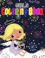 Girls Coloring Book: Coloring & Activity Book-Build Confidence and Inspire Action B08JF5FRFY Book Cover
