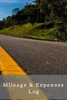 Mileage & Expenses Log: 6" x 9" log book for recording mileage and expenses for 375 trips 1686414935 Book Cover