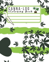 Canna-Log & Coloring Book B08W7SQ5CC Book Cover