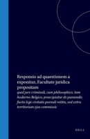 Danielis Tieboel Siegenbeek, Lugduno Batavi, litt. hum. et jur. utr. ... candidati, Responsio ad quaestionem a exponitur, Facultate juridica ... ... territorium ejus commissis (Latin Edition) 9004562478 Book Cover