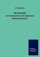 Die Phonetik 3846015792 Book Cover