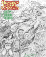 Dungeon Crawl Classics #87: Against the Atomic Overlord - Sketch Cover 1950783057 Book Cover