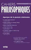 Apercus de la Pensee Stoicienne 2711660028 Book Cover