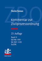 946-959, 1067-1120, Euzpr (Kommentar Zur Zivilprozessordnung, 11) 3161529065 Book Cover