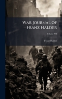 War Journal of Franz Halder 1025149467 Book Cover