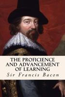 The Advancement of Learning 046011719X Book Cover