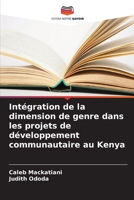 Intégration de la dimension de genre dans les projets de développement communautaire au Kenya 6206323277 Book Cover