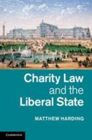 Charity Law and the Liberal State 1107022339 Book Cover