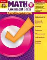 Math Assessment Tasks, Grade 1: Quick Check Activities (Math Assessment Series) 1596731354 Book Cover