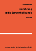 Einfuhrung in Die Sprachheilkunde 3540796541 Book Cover