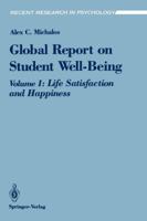 Global Report On Student Well Being 0387974601 Book Cover