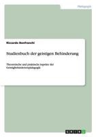 Studienbuch Der Geistigen Behinderung 3656560048 Book Cover