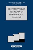 Comparative Law Yearbook of International Business 2006 9041125698 Book Cover