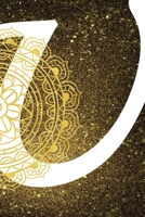 U: Personalized Dot Grid Bullet BUJO Notebook Journal Modern Gold Mandala Minimalist Initial Monogram Letter U- Many Usage Handy Travel Size For Boys Men Teens 1704413699 Book Cover