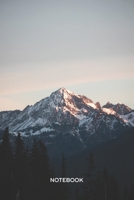 Notebook: Mountain Theme Lined 6"x9" Journal & Diary: Great Notebook for mountains lovers 1673166482 Book Cover