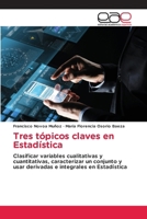 Tres tópicos claves en Estadística (Spanish Edition) 6139405904 Book Cover