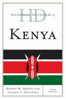 Historical Dictionary of Kenya 0810856379 Book Cover