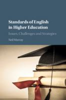 Standards of English in Higher Education: Issues, Challenges and Strategies 1107032784 Book Cover