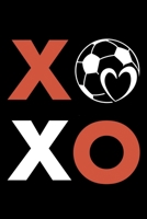 XOXO: Soccer Ball Journal Notebook for Players Valentines Day Gift 1675951705 Book Cover