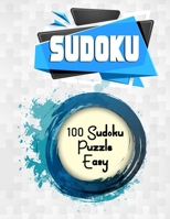100 Sudoku puzzle Easy: With Solutions 100 easy Puzzles for kids and Adults B08XZ45JK9 Book Cover